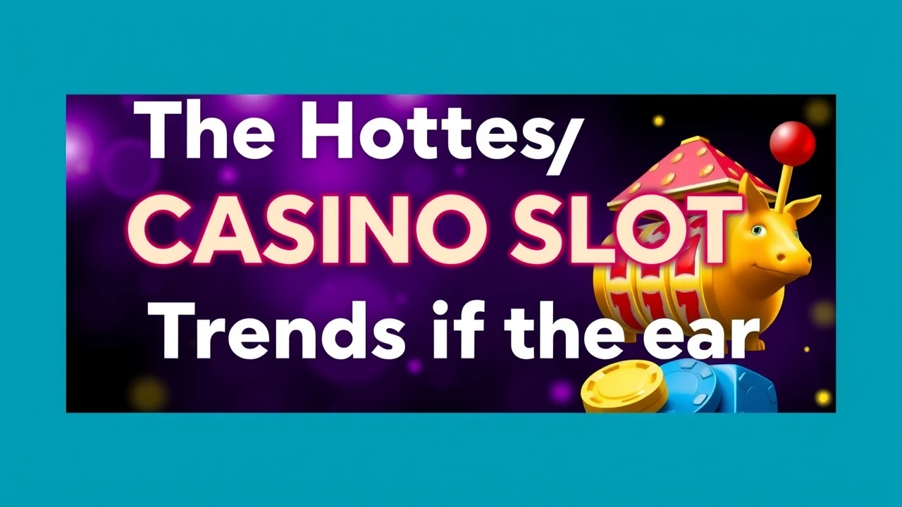 The Hottest Casino Slot Trends of the Year